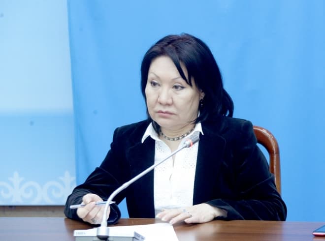 Photograph of Asiya Sasykbaeva