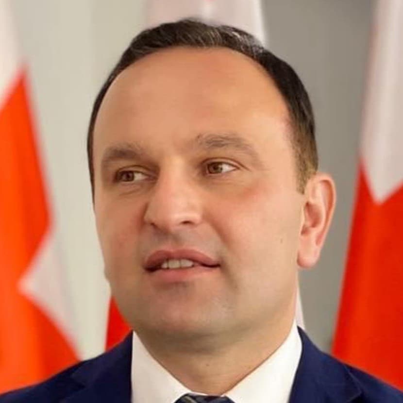 Photograph of Paata Manjgaladze